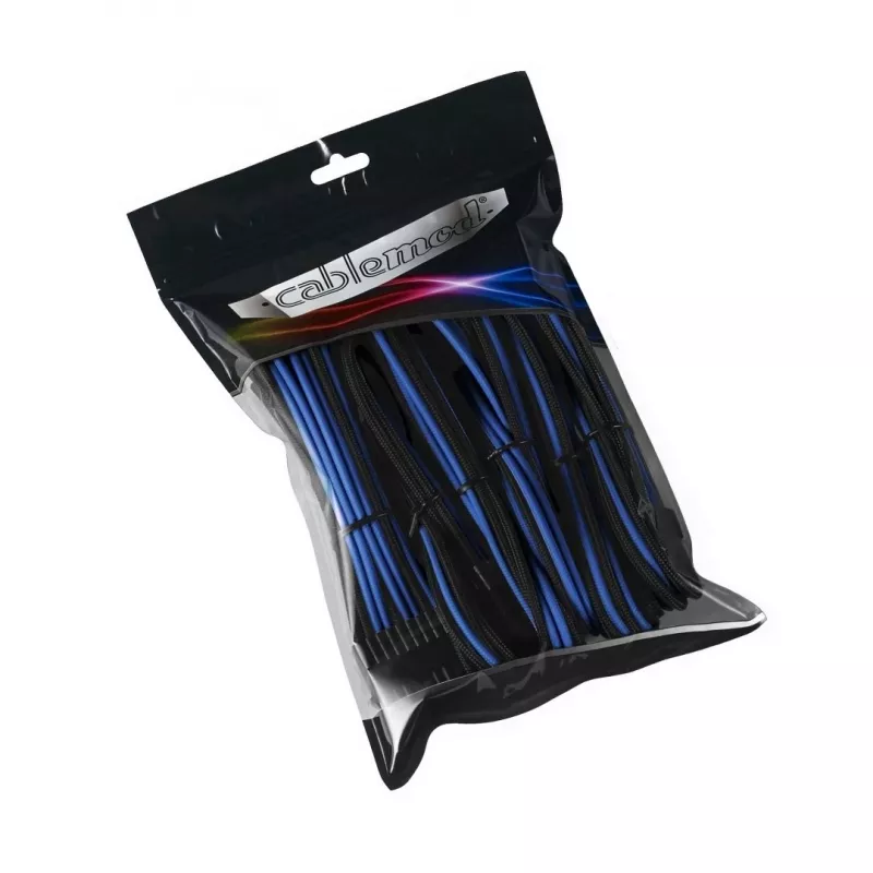 Cable de alimentación interno CableMod CM-PCAB-BKIT-NKKB-3PK-R Negro Azul 250mm