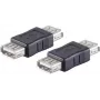 Cambiador de género de cable USB A ShiverPeaks BS77041