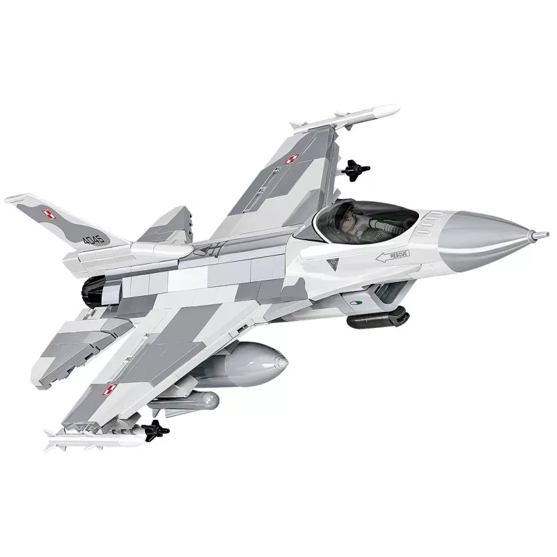 Set de construcción Cobi F-16C Fighting Falcon – 463 piezas, maqueta a escala