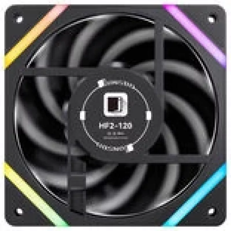 Ventilador de refrigeración Jonsbo HF2-120 PWM ARGB 120mm, negro