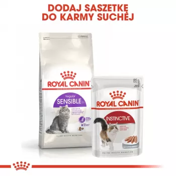 Pienso para gatos Royal Canin Sensible 33 Adult, 10 kg — Pollo, 33 % proteínas, apoyo de las vías urinarias