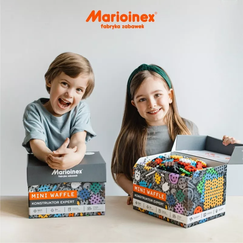 Marioinex Mini Waffle bloques de construcción Constructor Expert, 501 piezas