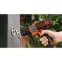 Herramienta multifunción oscilante Black & Decker MT218K-QW negra, naranja 8500 OPM
