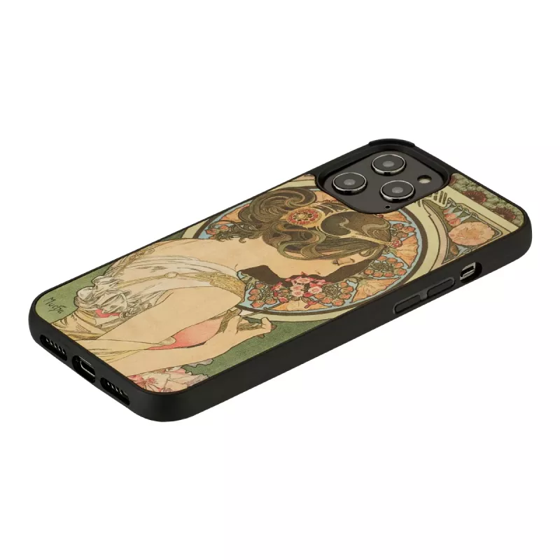 Funda para móvil man and wood para iPhone 12 Pro Max — Primel negro