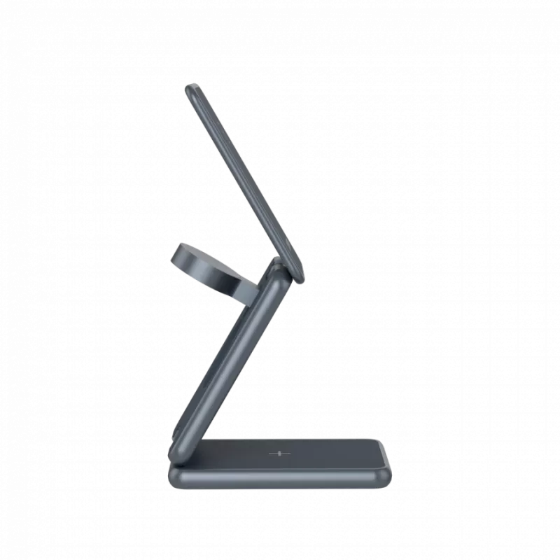 Cargador inalámbrico plegable CANYON OnCharge 309 15W 3en1 metal
