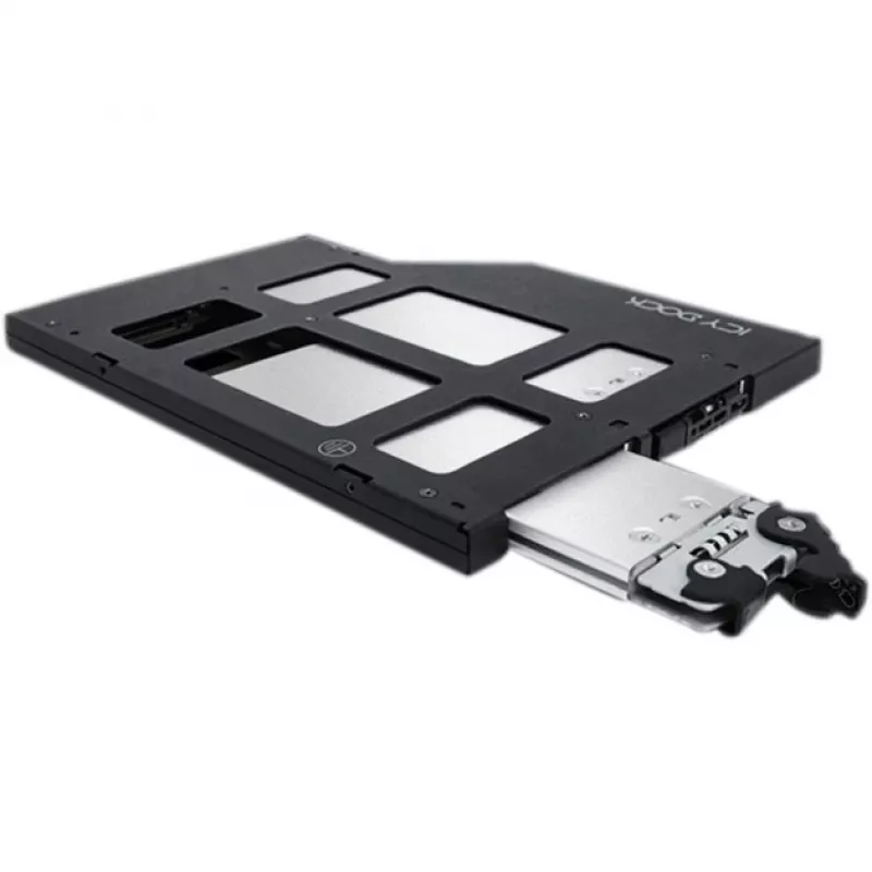 ICY DOCK - ToughArmor MB852M2PO-B - 2x SSD M.2 NVMe PCIe 4.0 a 2x marco extraíble Ultra Slim OCuLink
