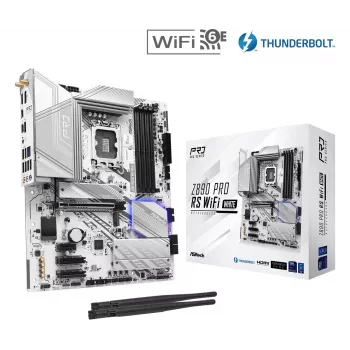 Placa base ASRock Z890 Pro RS WiFi White Intel Z890 LGA 1851 ATX