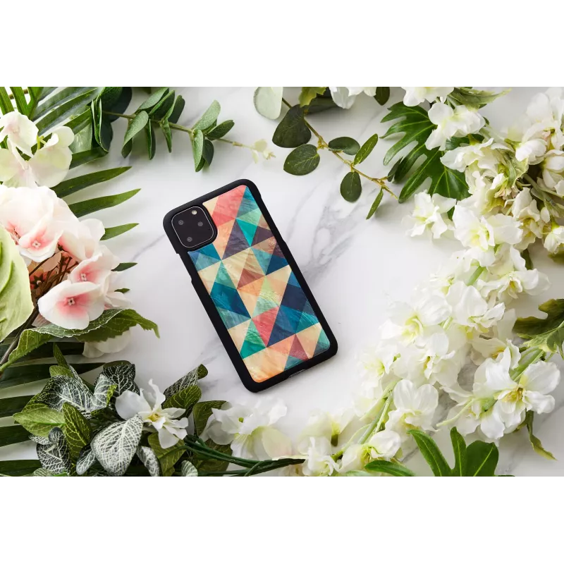Funda para smartphone iKins para iPhone 11 Pro Max — Mosaic Negro funda protectora