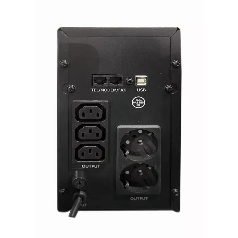 SAI (sistema de alimentación ininterrumpida) Gembird EG-UPS-035 Line-Interactive 2 kVA 1200 W 5 salidas AC