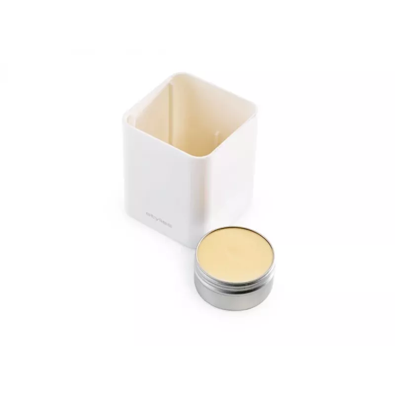 Stylies Elara COP000850 difusor de aromas, 1,3 W, para habitaciones de hasta 15 m², 2 niveles de velocidad, temporizador, alimentación por USB/pilas/adaptador, 74 x 74 x 100 mm, blanco
