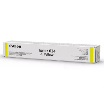 Tóner Canon 034 1 ud. original amarillo