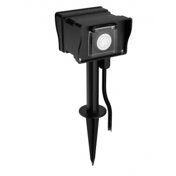 Ansmann 1260-0012 temporizador analógico programa diario 3680 W IP44 (1260-0012)