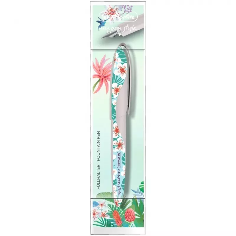 Pluma estilográfica Herlitz my.pen style Ladylike multicolor carga por cartucho
