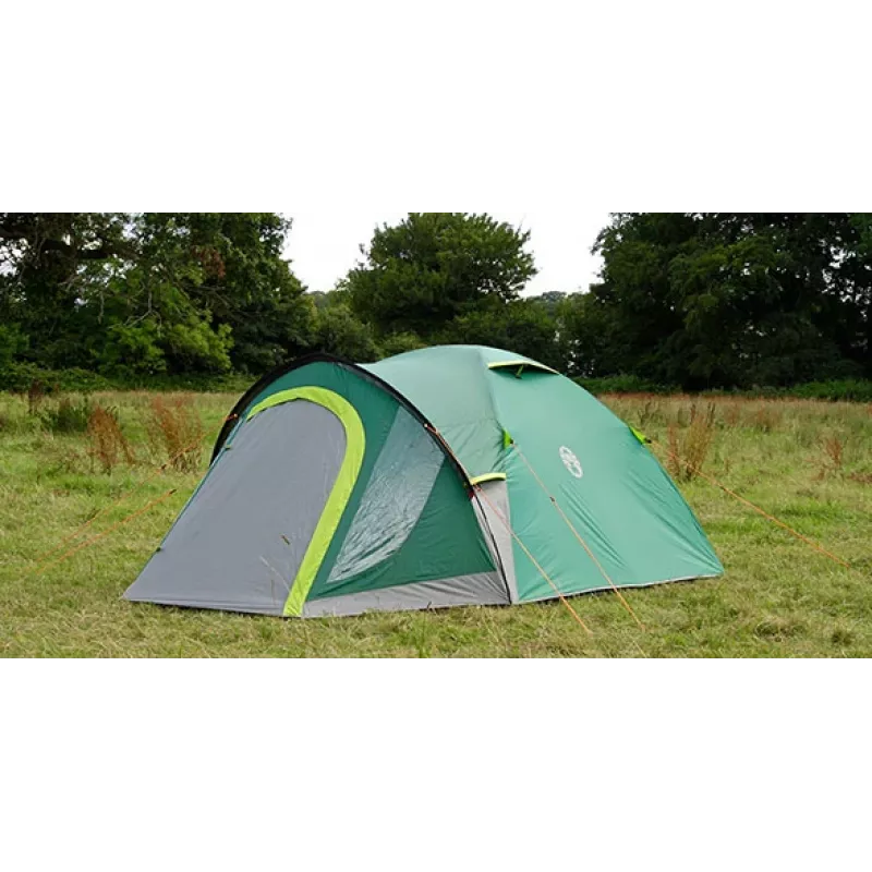 Tienda de campaña tipo cúpula/igloo COLEMAN Kobuk Valley 4 Plus — 4 personas, varillas rígidas, verde