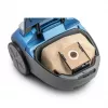 Aspirador sin bolsa ZELMER ZVC032P azul 1200 W, diseño compacto de tipo tanque