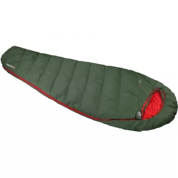 Saco de dormir Mumienschlafsack Pak 1000 ECO (Dark Green/Rojo)