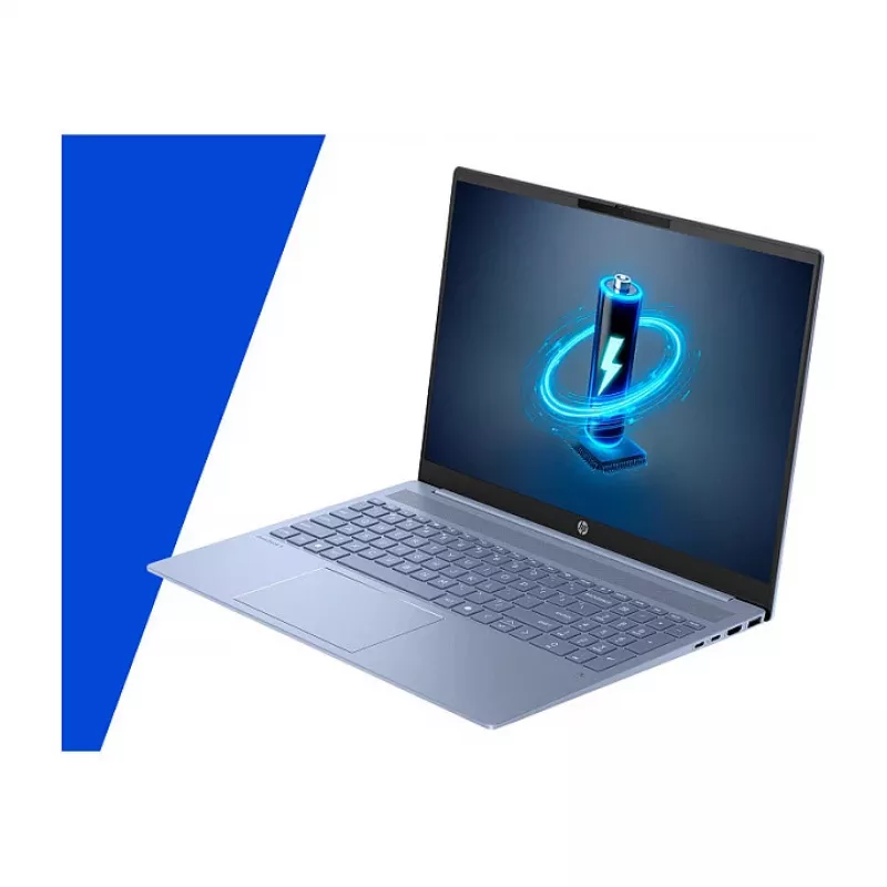 HP OmniBook 5 AI 16 2K Core Ultra 5 225U 16GB/512GB SSD Win11 Home - Azul cielo - 16-af1454ng - Distribución de teclado posiblemente alemán