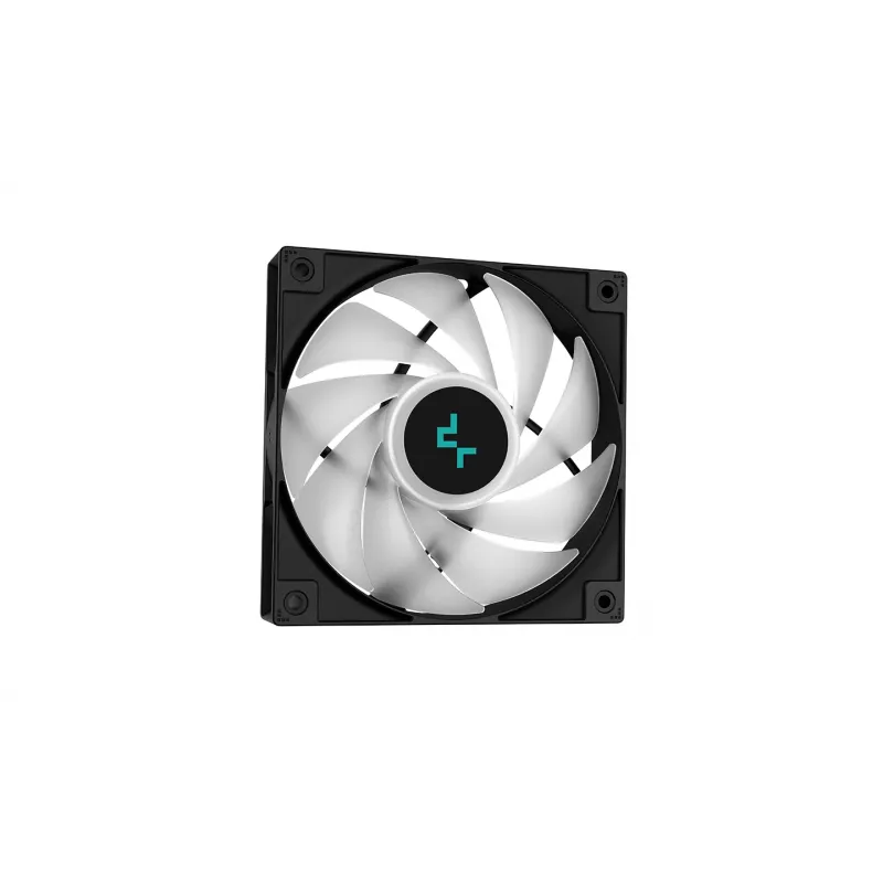 DeepCool LS520 SE AIO refrigeración líquida para CPU, 2 x 120 mm, ARGB, negro
