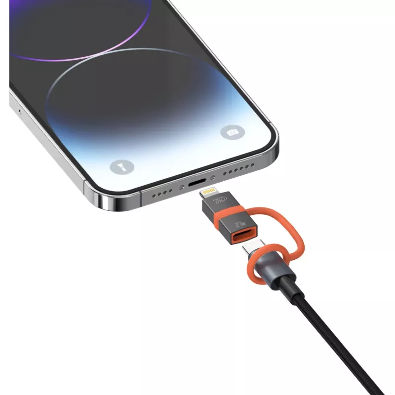 Adaptador USB-C a Lightning 4smarts 541522, 27W PD, pack de 2