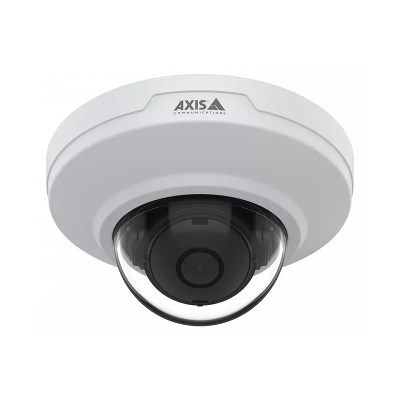 Axis M3088-V 02375-001 cámara de seguridad IP, mini domo, 8 MP, para interior, resistente a vandalismo IK08, blanca