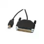 Cable paralelo Secomp 12.02.1074 negro 1,8 m