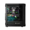 Carcasa LOGIC CONCEPT Portos ARGB ATX Mid-Tower, negra