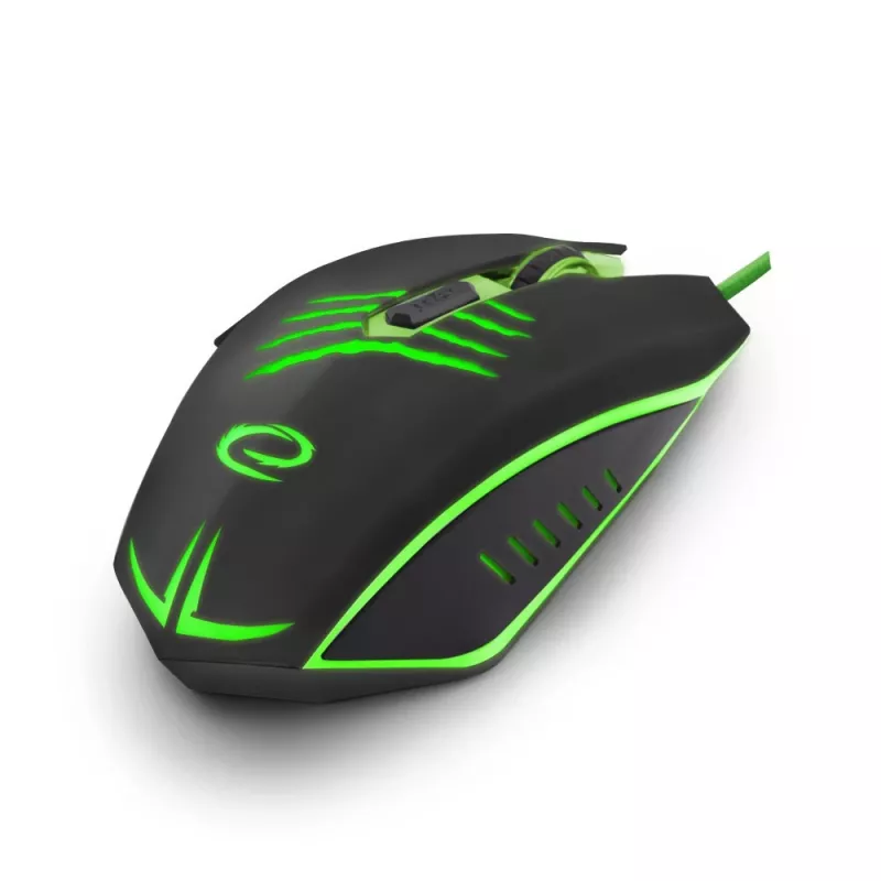 Ratón Esperanza EGM209G para diestros USB Type-A óptico 2400 DPI