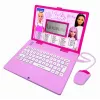 Ordenador portátil de aprendizaje bilingüe para niños Lexibook Barbie JC598BBi17 – juguete educativo bilingüe