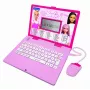 Ordenador portátil de aprendizaje bilingüe para niños Lexibook Barbie JC598BBi17 – juguete educativo bilingüe