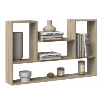 BILBAO 4P Estante colgante 100x16x60 cm Roble Sonoma