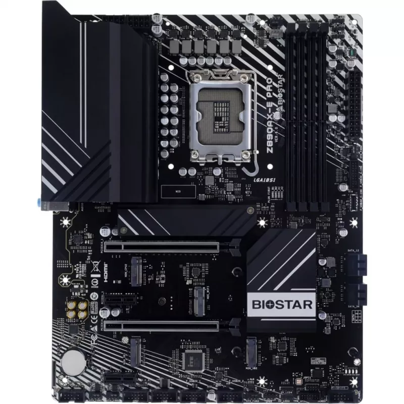 Placa base Biostar Z890AX-E Pro, Intel Z890, LGA 1851, ATX, DDR5