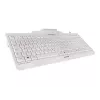 CHERRY KC 1000 SC Teclado con cable para tarjetas inteligentes gris claro USB QWERTY UK