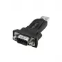 Adaptador RS-232 USB 2.0 LogiLink AU0002F Macho Negro