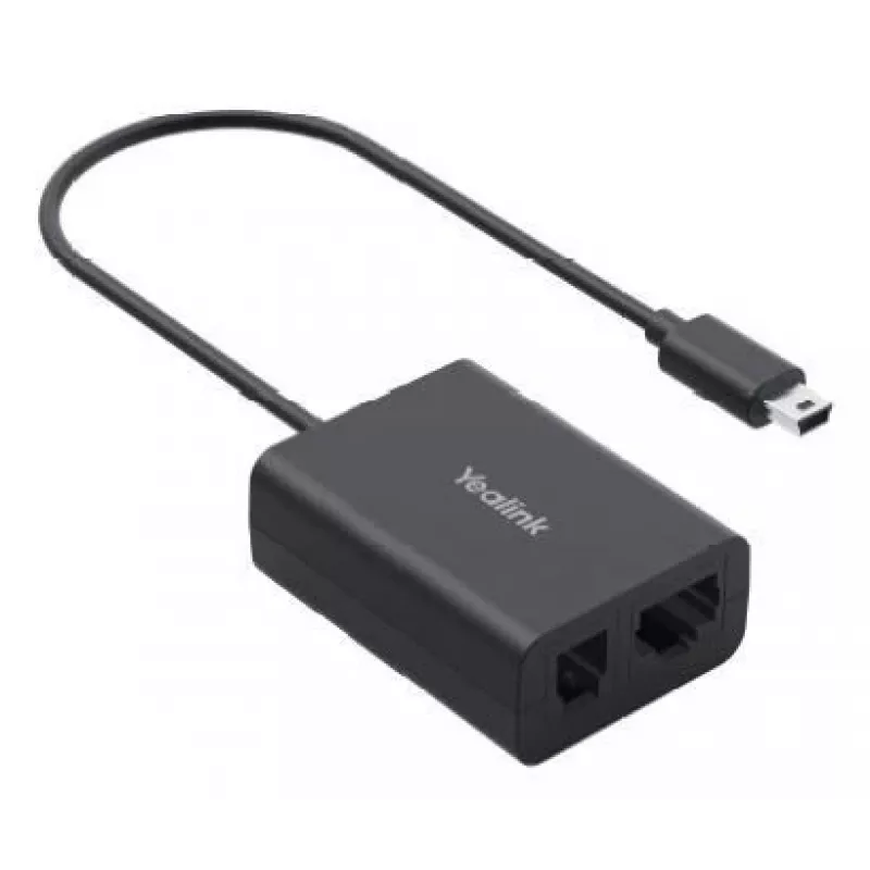 Adaptador EHS Yealink EHS62 — Accesorio para auricular, negro