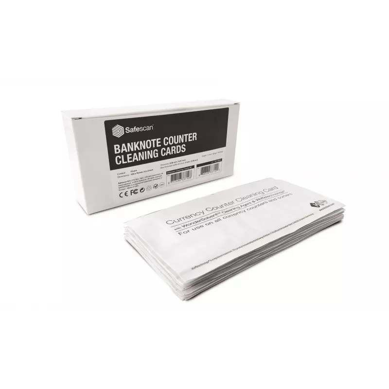 Safescan 152-0663 Tarjeta de limpieza recambio para máquina contadora de dinero