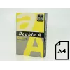 Papel de color Double A, 80g, A4, 500 hojas, limón