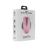 Ratón gaming White Shark GARETH rosa USB Type-A