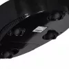 SV 7, limpiador de vapor de cilindro, 0,5 l, negro, gris, blanco, botones, fijo, 50 cm