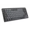Logitech Master Series MX Mechanical Mini - Teclado - retroiluminado - Inalámbrico - Bluetooth LE - QWERTY - Nórdico (Danés/Finés/Noruego/Sueco)