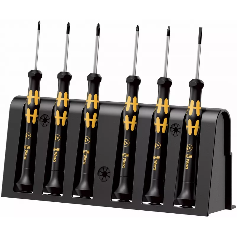 Juego de destornilladores Wera 1550/6 ESD