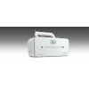 Cadena estéreo portátil Muse M-28RDW – reproductor CD/MP3, sintonizador FM/OM, 3W RMS, blanca, 1,4 kg