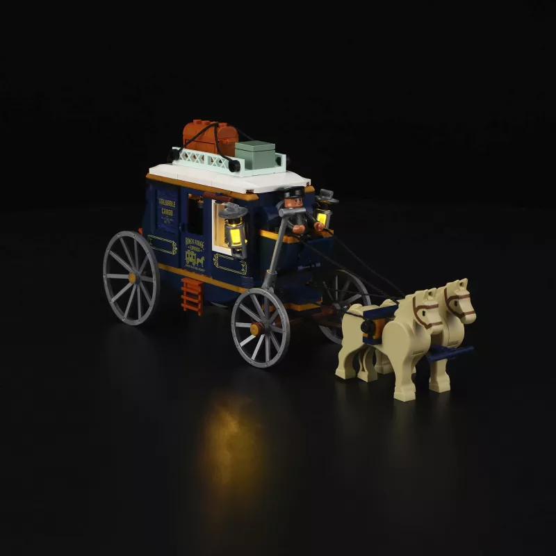 Treasure Stagecoach, juguete de construcción