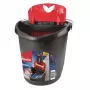 Cubo con escurridor de fregona Vileda 157870 — negro, 10 L, compatible con Ultramax y Ultramax XL, 380×300×380 mm