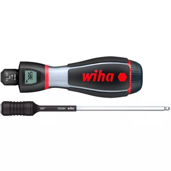 Destornillador dinamométrico multibit manual Wiha 36888 — ancho 40 mm, longitud 134 mm, peso 373 g