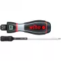 Destornillador dinamométrico multibit manual Wiha 36888 — ancho 40 mm, longitud 134 mm, peso 373 g
