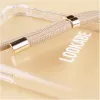 Funda bandolera Lookabe loo007 oro nude para iPhone 7/8 Plus – funda portátil para teléfono con correa