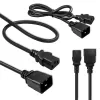 Cable de alimentación Qoltec 53991 negro 1,2 m C20 C13 hembra