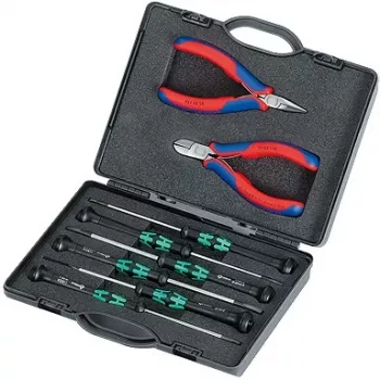 Alicates multiusos Knipex Knipex Estuche para alicates de electrónica rojo