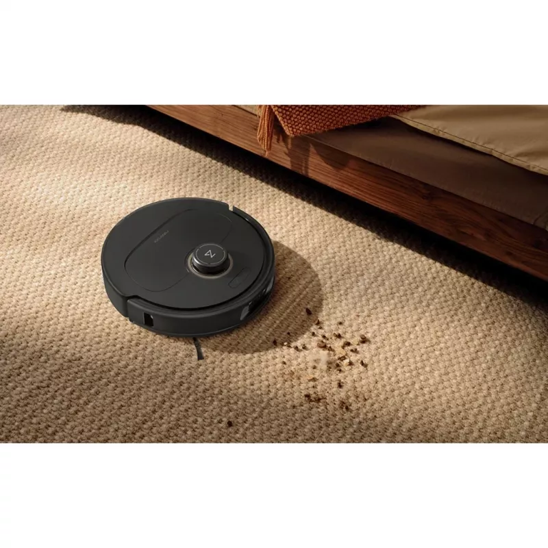 Robot aspirador Roborock Qrevo MaxV — 4200 Pa, 5200 mAh, 180 min de autonomía, 0,33 l de depósito de polvo, base de autovaciado