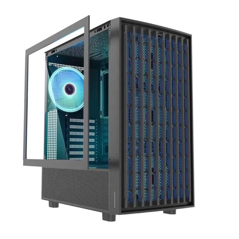 Caja de PC MODECOM BREEZE ARGB Flow MIDI USB 3.0 X 2 USB-C